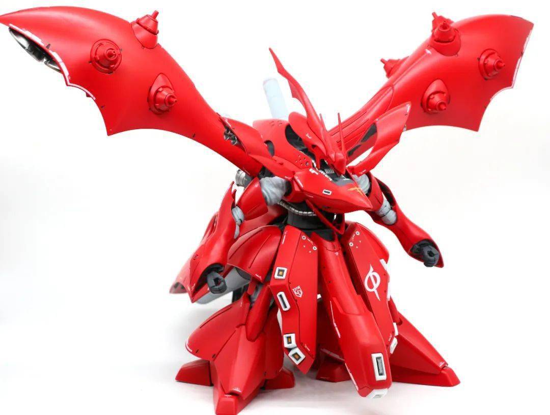 尽力呈现原套件细节hguc夜莺精细涂装