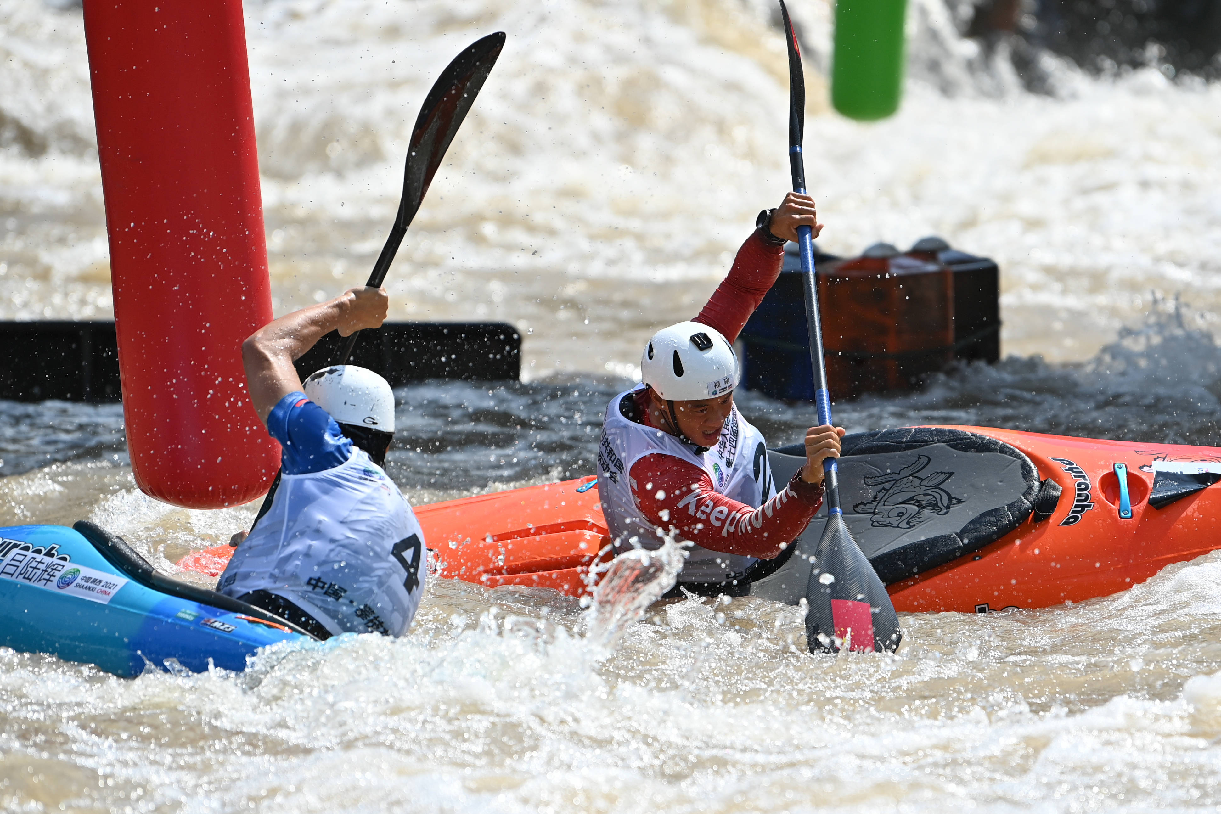 皮划艇激流回旋——男子极限皮艇赛况_福建队