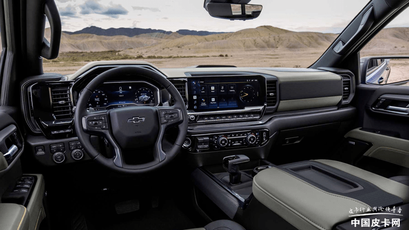 内饰升级明显雪佛兰推出2022款索罗德皮卡