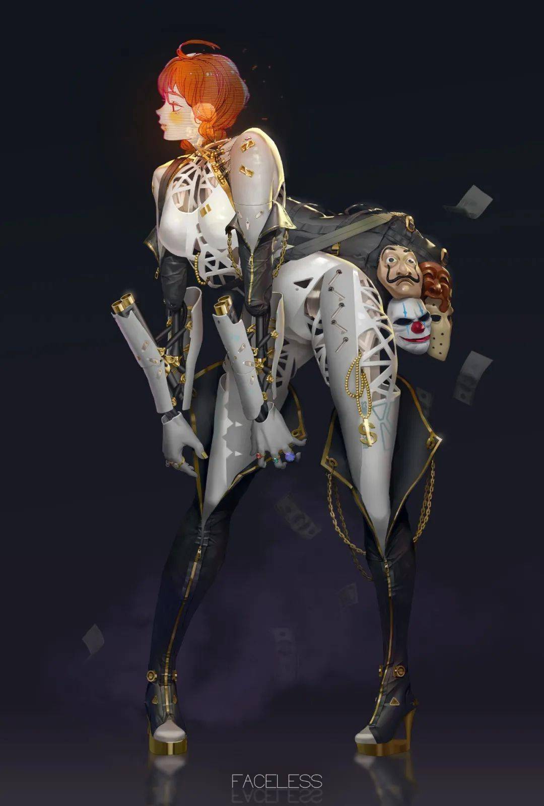 超赞机械与少女的绝妙结合画风毫不做作的飒爽佳作