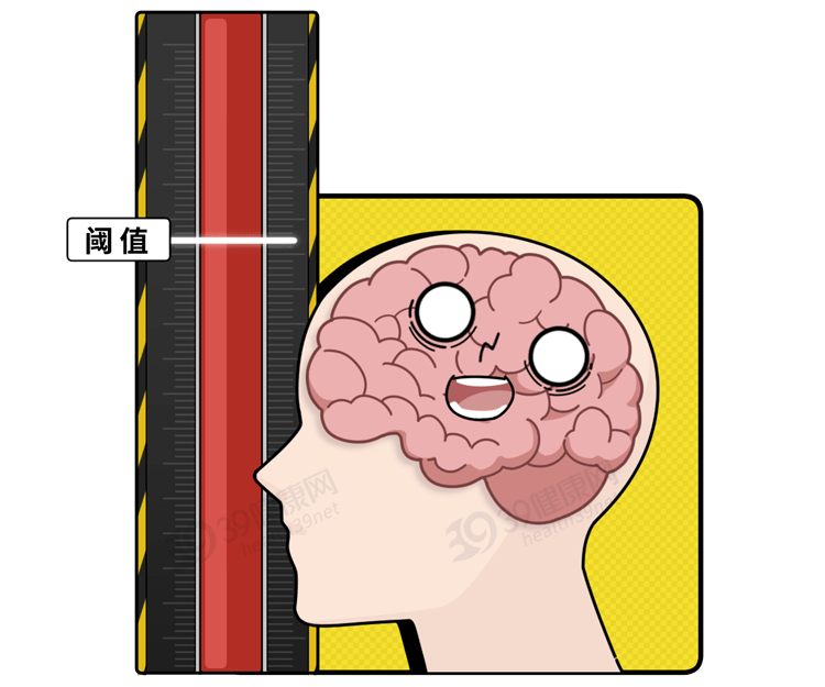 吸毒之后毒品所带来的快乐信息直奔大脑直接让你爽到飞起这会给阈值