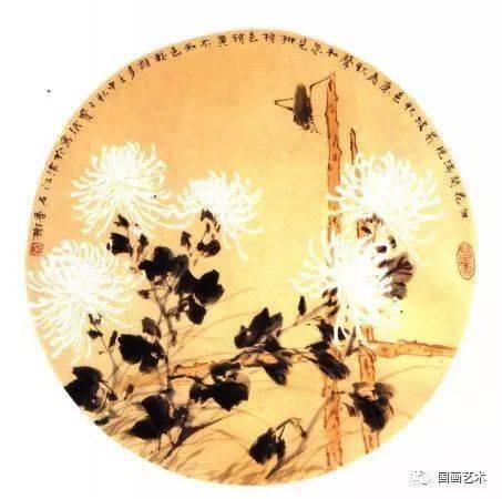 图文教程:贾宝珉写意菊花范画步骤