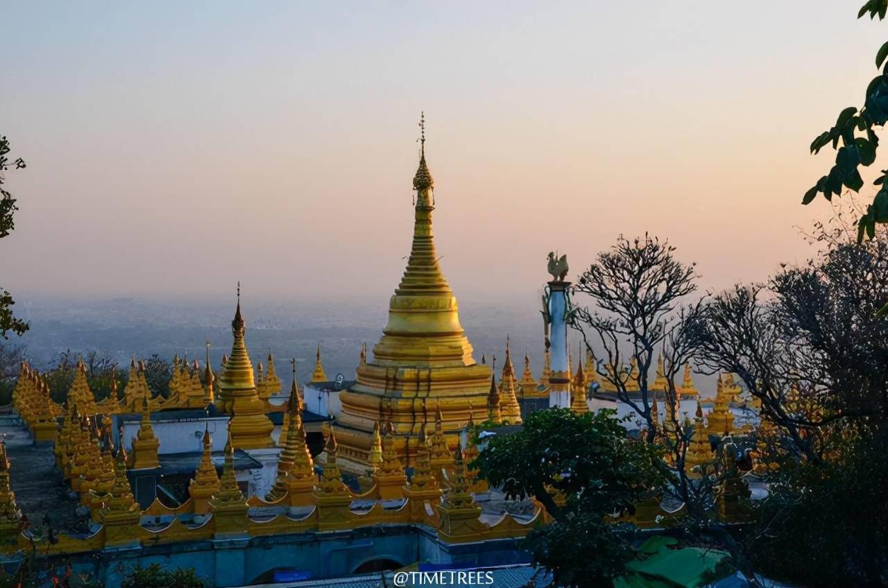 超美的曼德勒山,景色一流,实在是太美了_缅甸