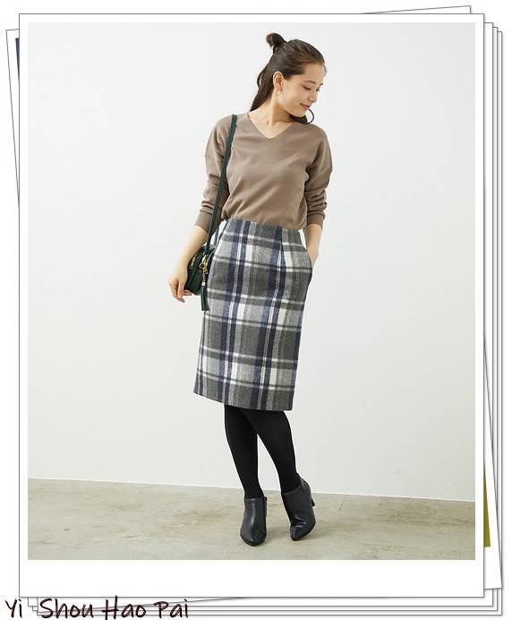 每年秋冬都少不了格纹的衣服!15种格子图案的单品搭配