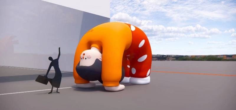 艺术|“下腰女孩”IP形象广佛首展，打造“有YOUNG公园”