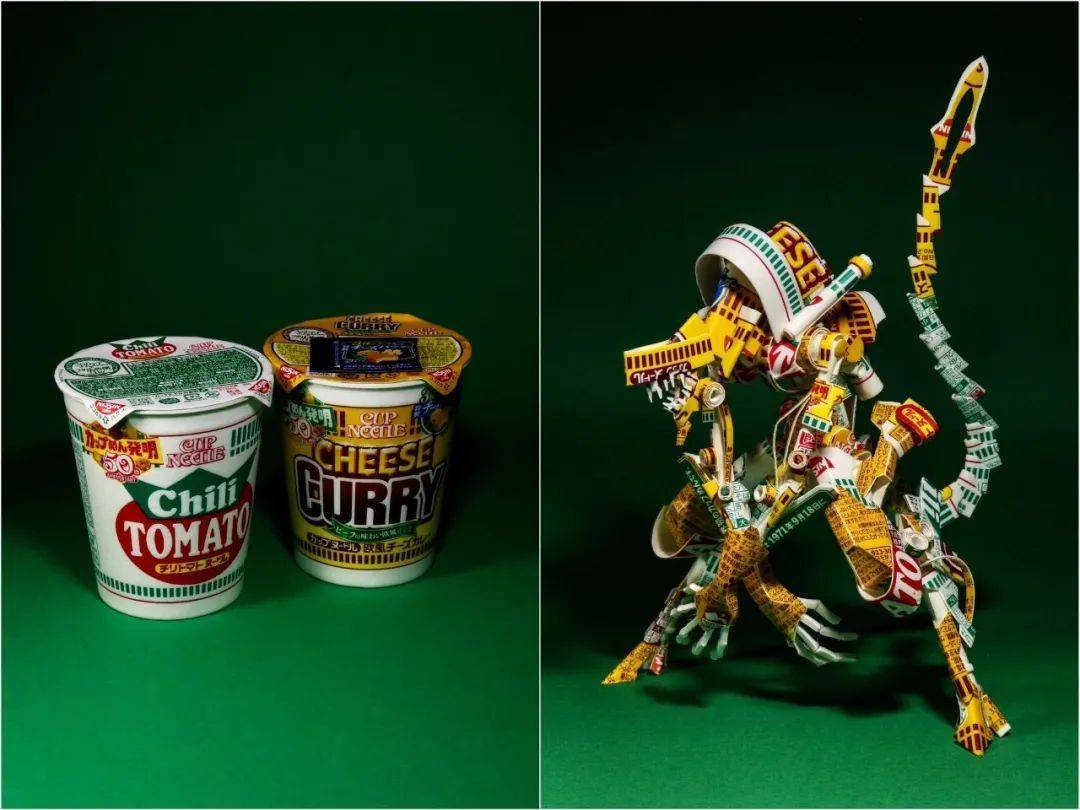 8款杯面包装制作4台机体太厉害了