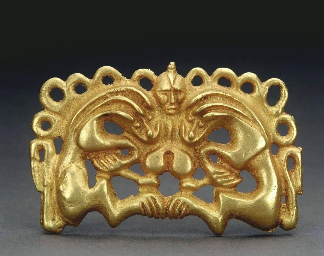 造型奇特的鲜卑族金饰