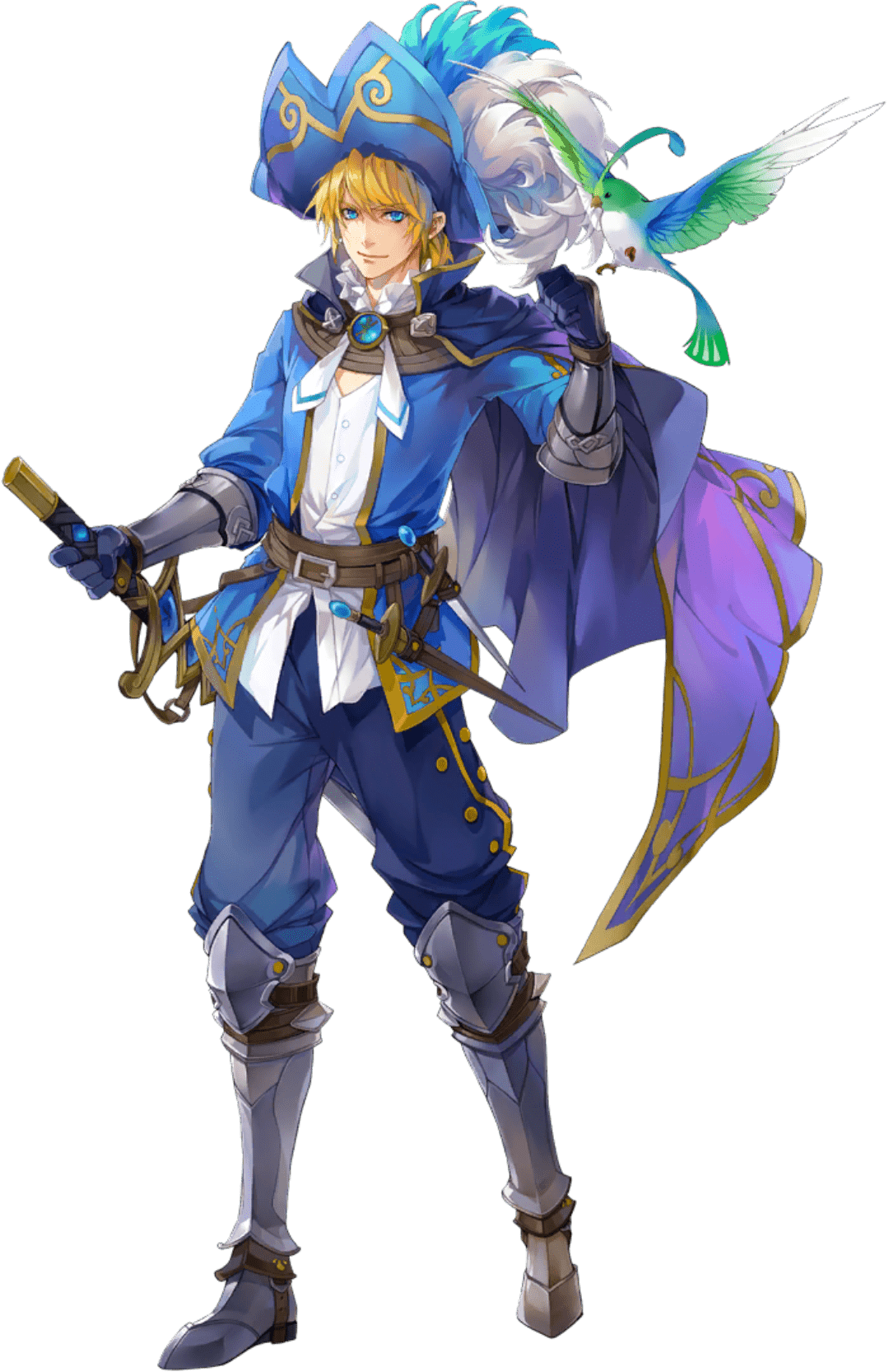 立绘素材高品质最终王冠x新世界游戏原画全身立绘美汁汁