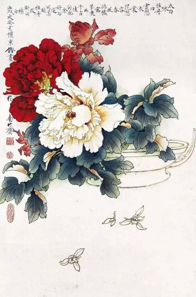 带你欣赏檀东铿的工笔花鸟画!