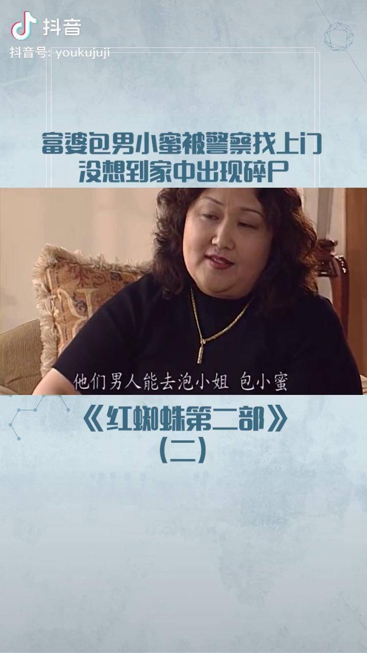 电视剧红蜘蛛富婆找牛郎被警察找上门怎么回事