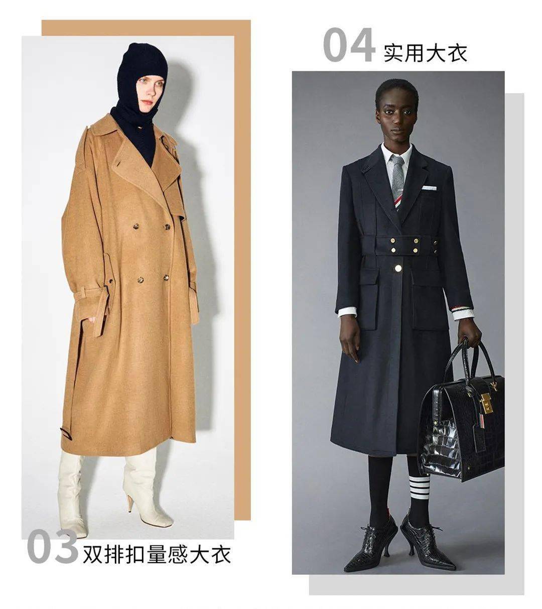 关键|22秋冬大衣设计关键趋势 ！（细节/图案/面料/廓形趋势合集）