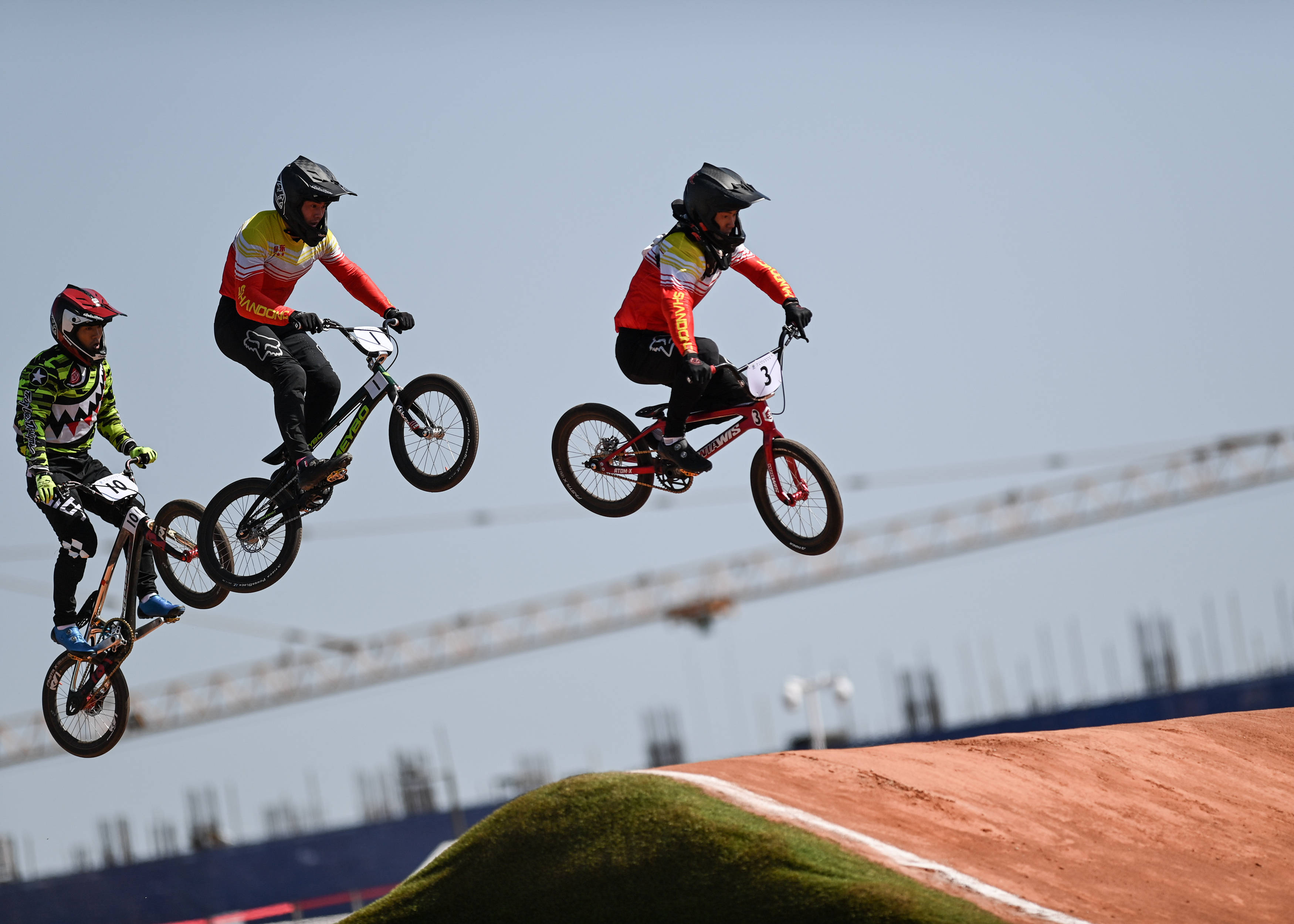 自行车——男子小轮车竞速赛赛况