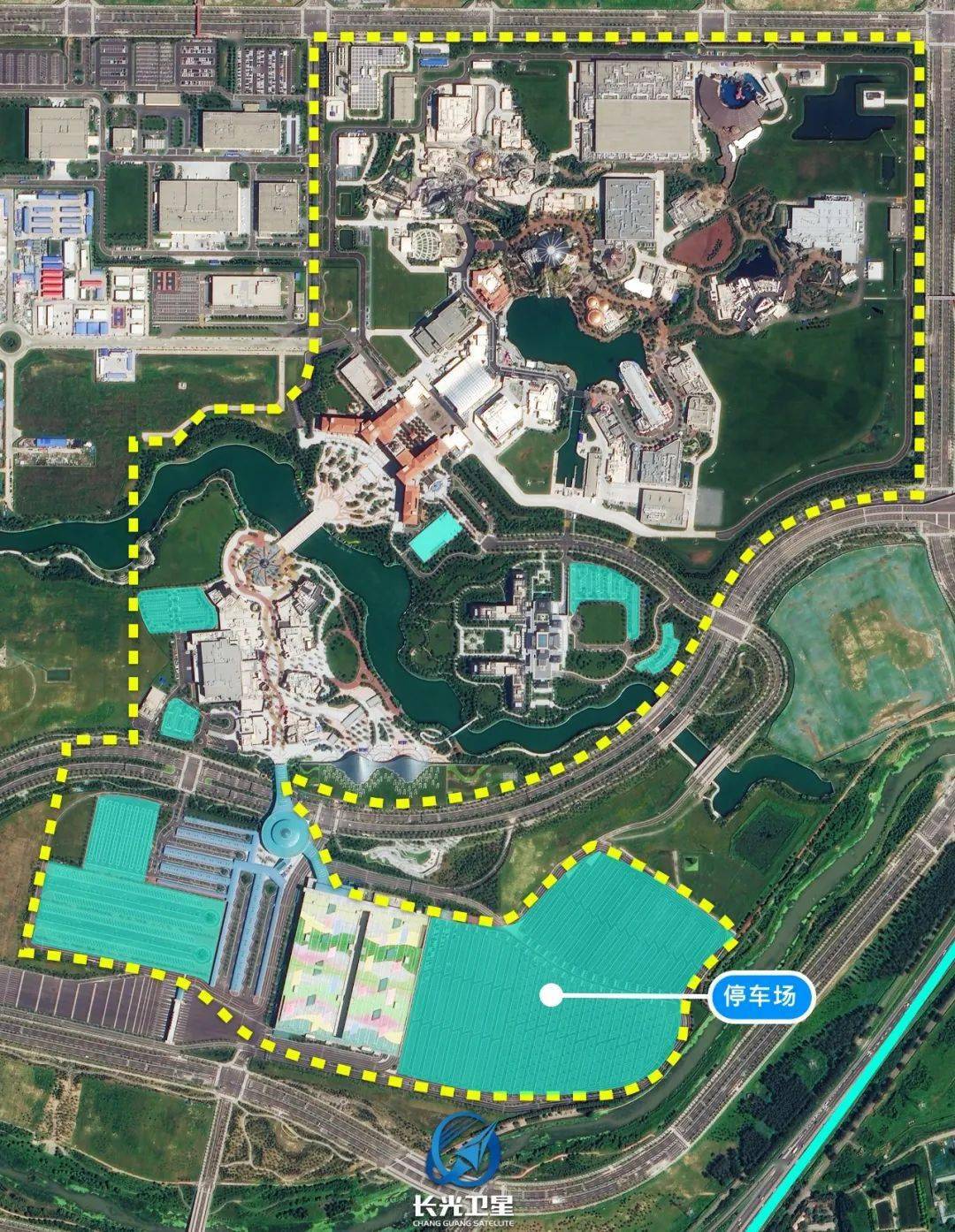 北京环球影城周边规划图片
