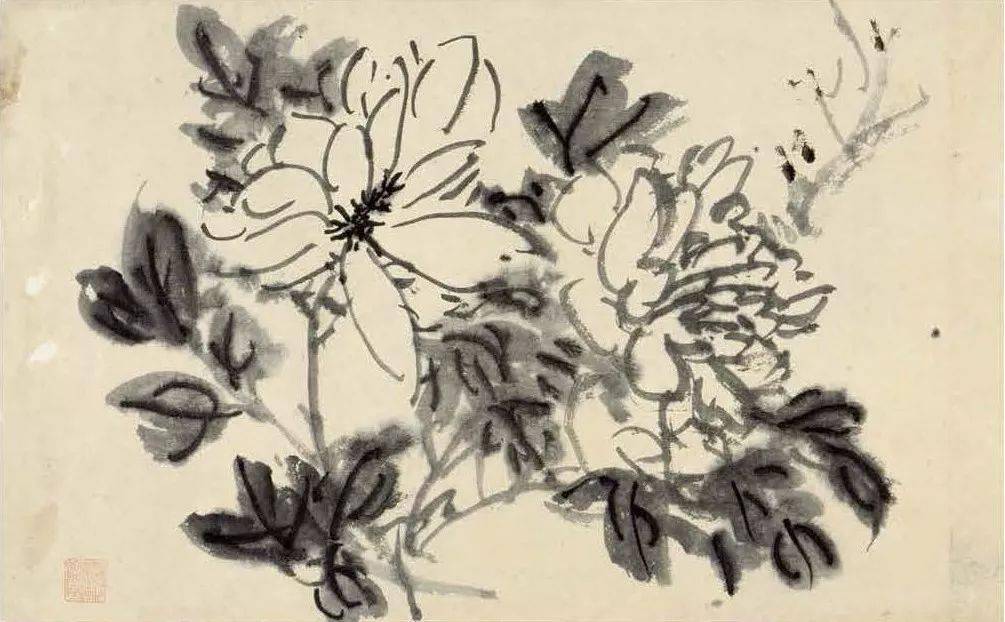 繁英秀萼 满纸温情——黄宾虹的花鸟画