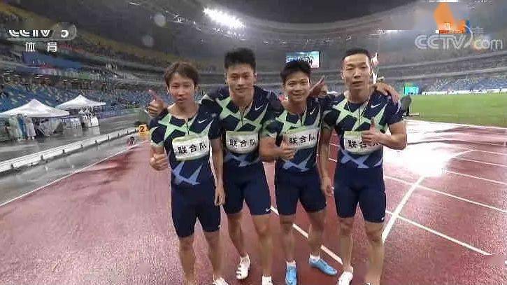 苏炳添领衔联合队,夺男子4×100米金牌!