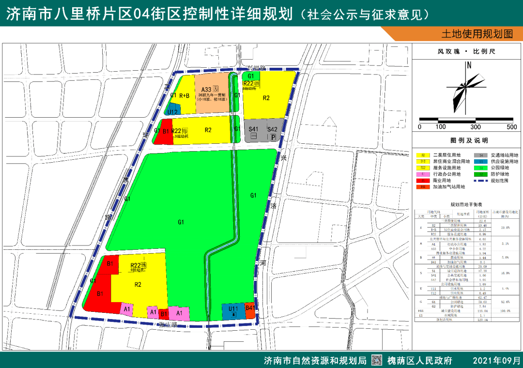 济南两街区控规变更!经十路这个路口形成商业商务核心_规划