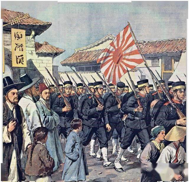 1904-1905年日俄战争后,日本帝国主义彻底在朝鲜清除沙俄势力,朝鲜