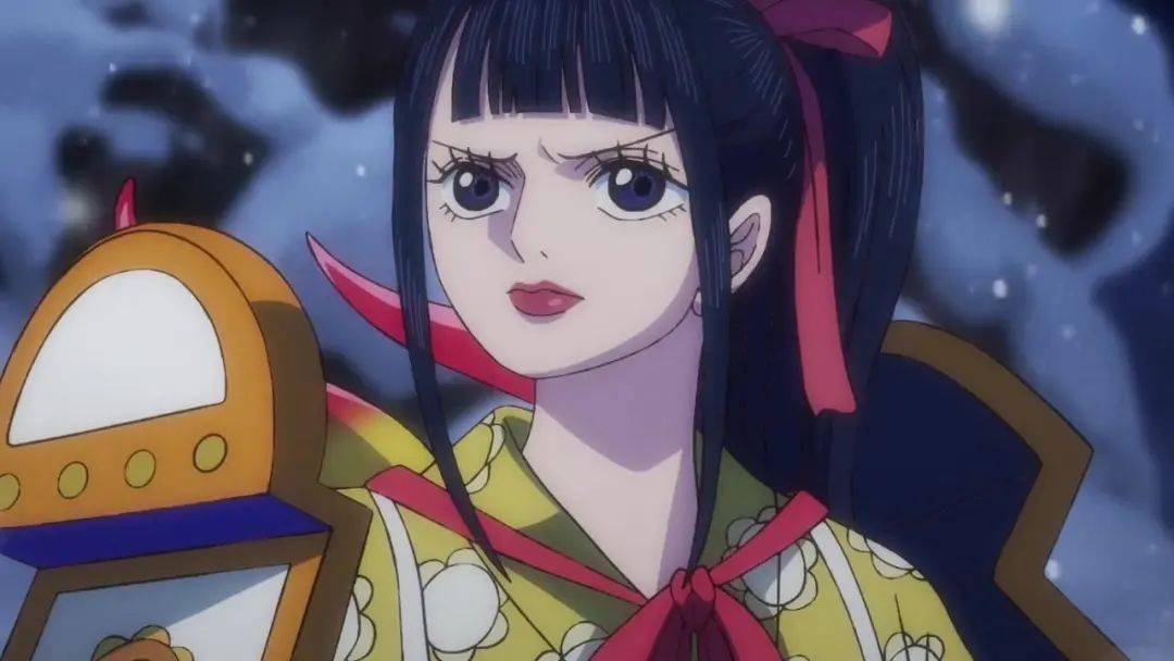 八云的饭团】海贼王动画993集-菊与堪十郎桑_以藏