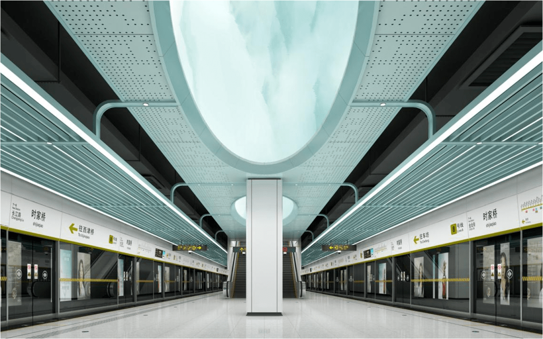 轨交8号线车站效果图曝光