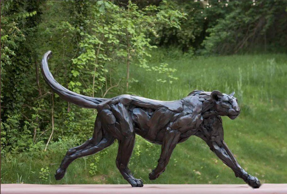 野生动物雕塑家bartwalter