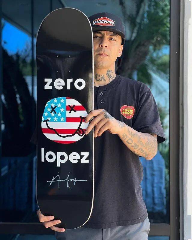 zero skateboard×铁娘子乐队的联名板面! #购板指南#_滑板