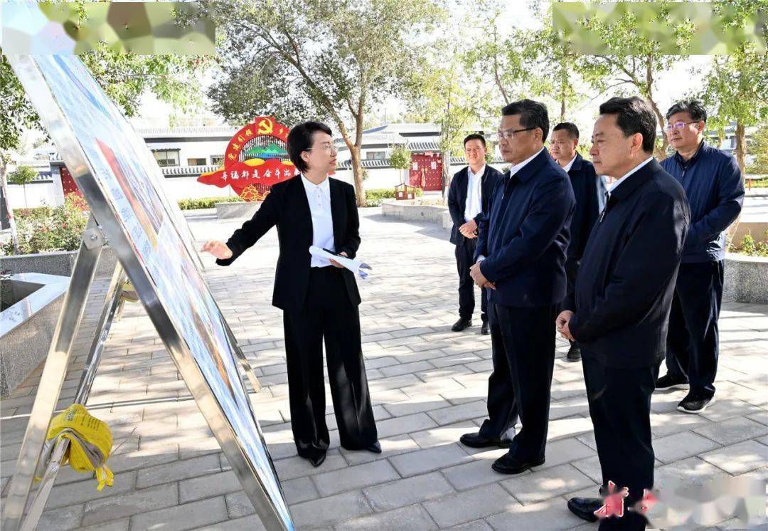 任振鹤在酒泉张掖调研