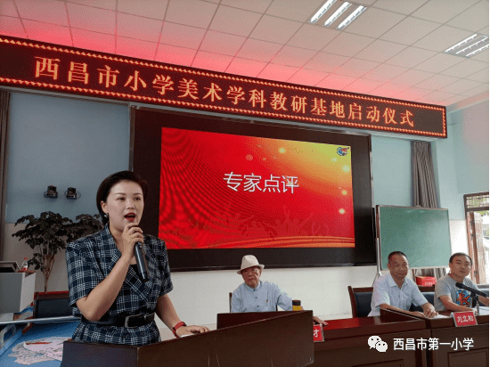 西昌市阳光学校美术教师马胡佳老师点评.