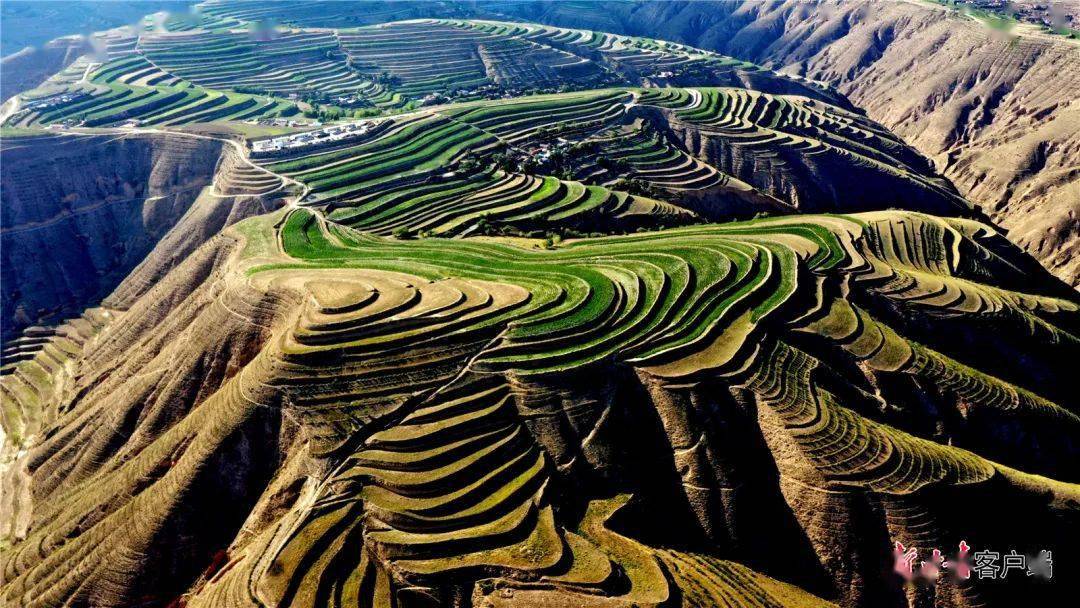 定西梯田,黄土坡上的调色板