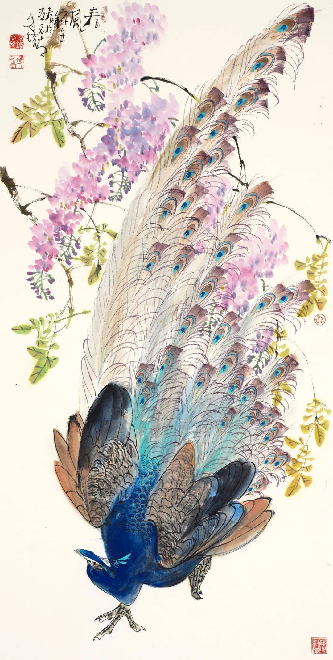 花重锦官城谭昌镕花鸟画展在杜甫草堂博物馆开幕