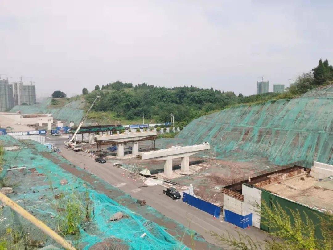 南充空港大道明年1月底达到通车条件