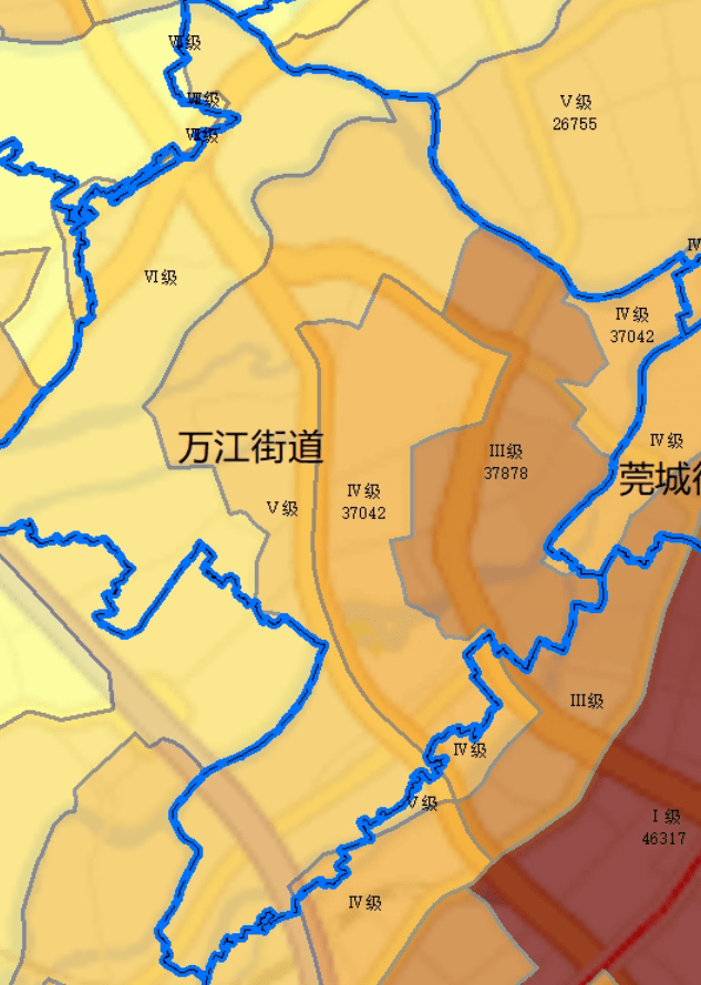 刚刚东莞发布各镇街房价地图