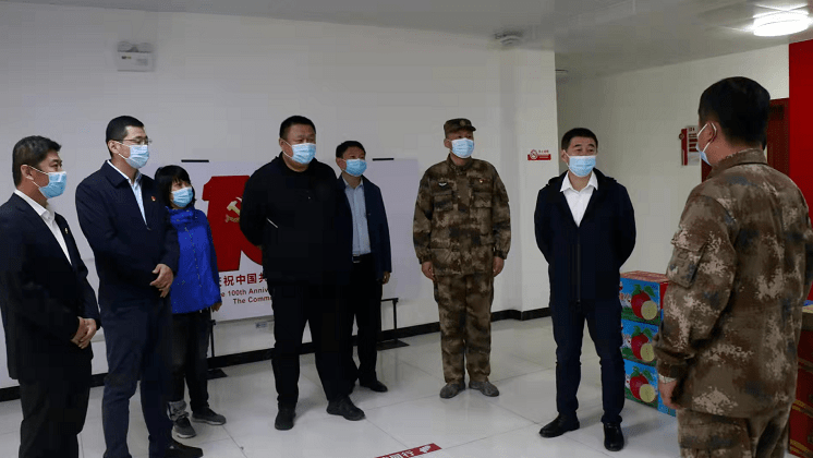 【特别关注】欢度国庆,独山子区领导慰问一线在岗人员