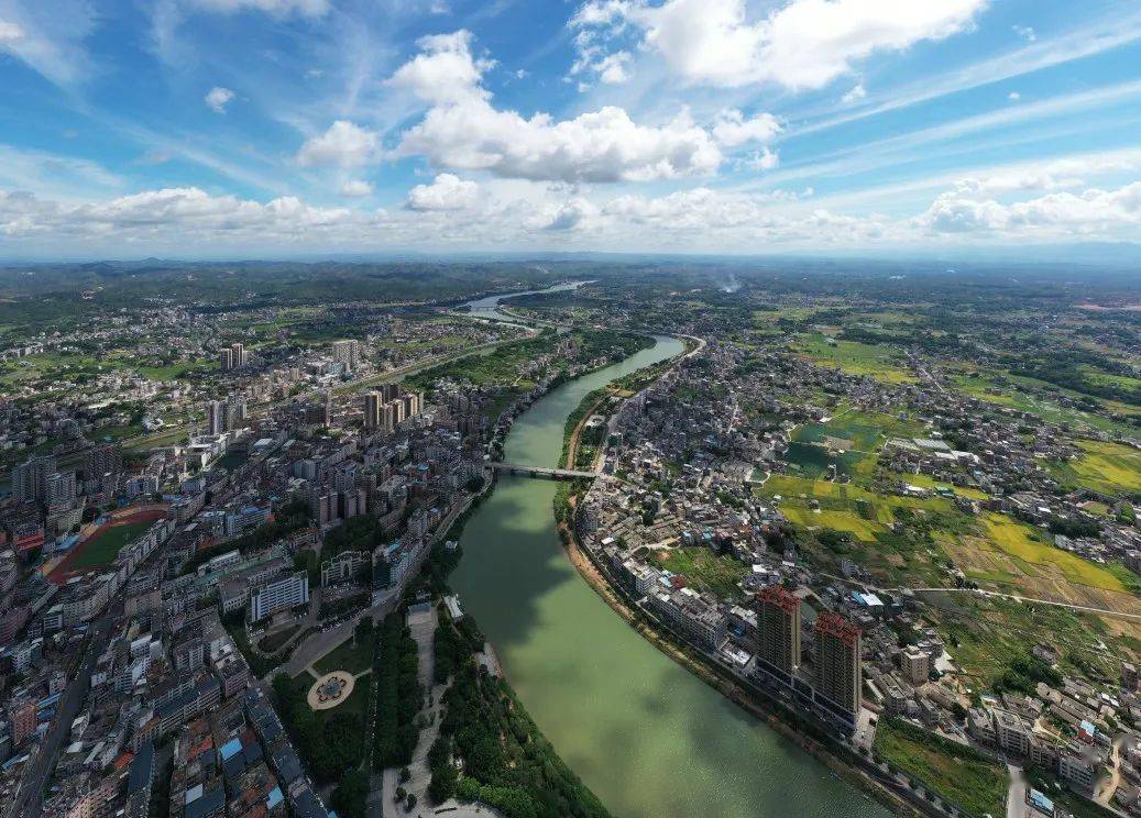 梅州五华县城旧照片图片