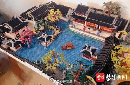 积木|清华建筑师用积木还原神十二名场面