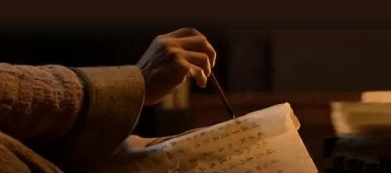 古人写字为何从右到左?