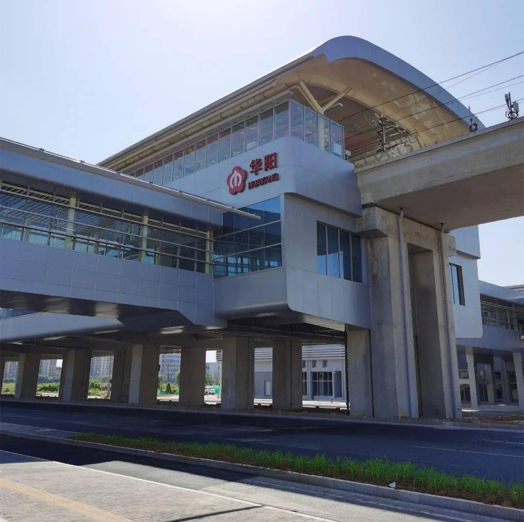 高清组图!宁句城际华阳站实拍