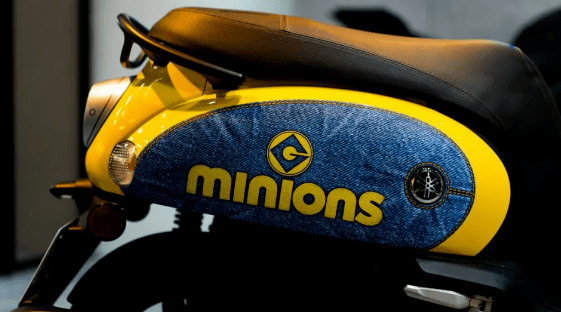 94kg的雅马哈vinoora小黄人版.