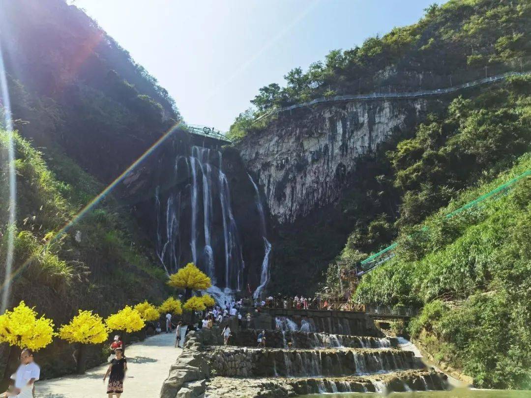 滴水崖居民吃上"山水饭"_排市镇
