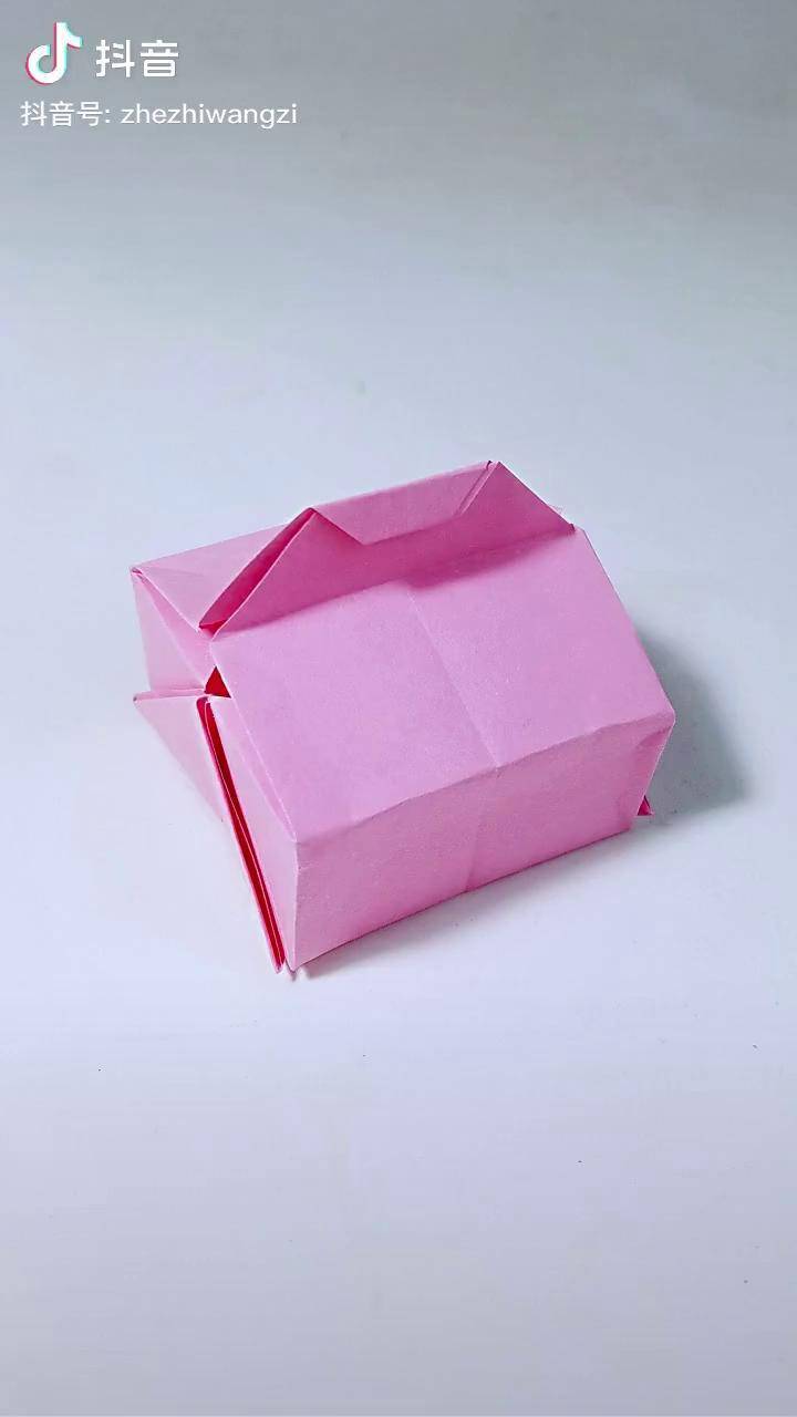 折纸糕点盒子