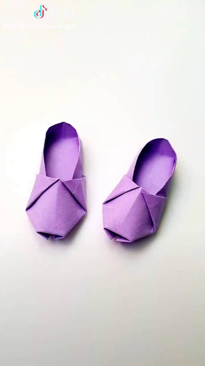 幼儿园手工制作纸鞋子图片