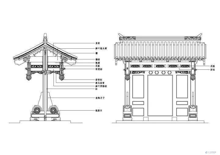 云赏亮宝楼丨檐上花开 落尘世——垂花柱