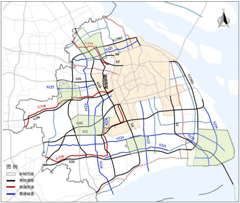 沪奉公路规划图片