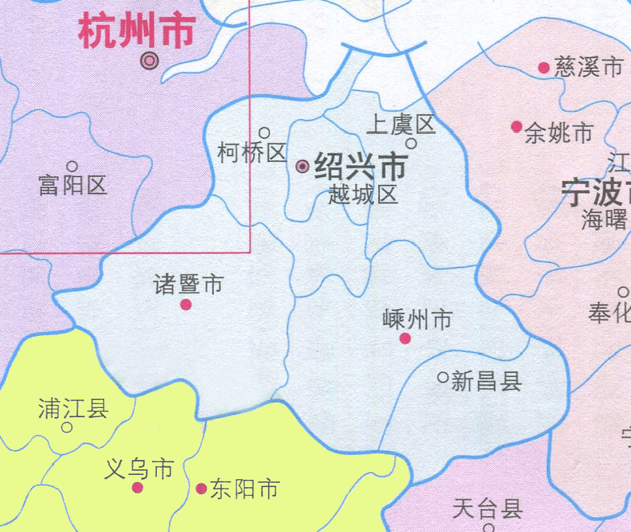 绍兴6区县人口一览越城区102万新昌县419万