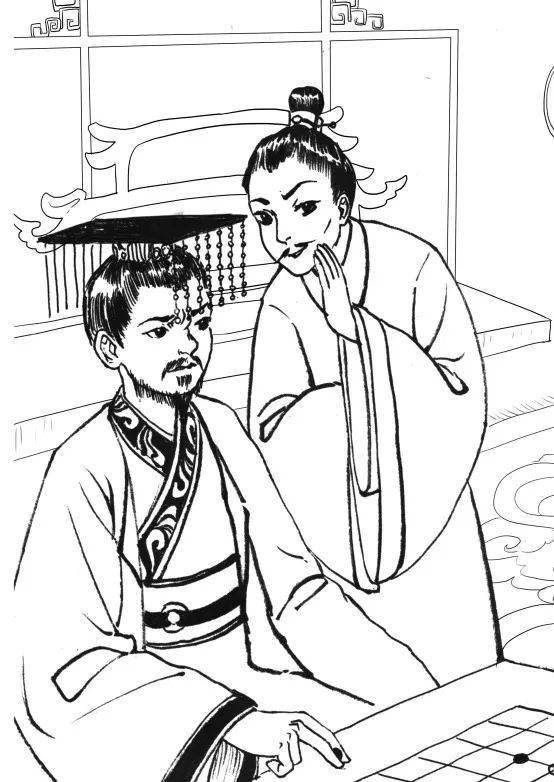 什么什么尊什么成语_成语故事简笔画(5)