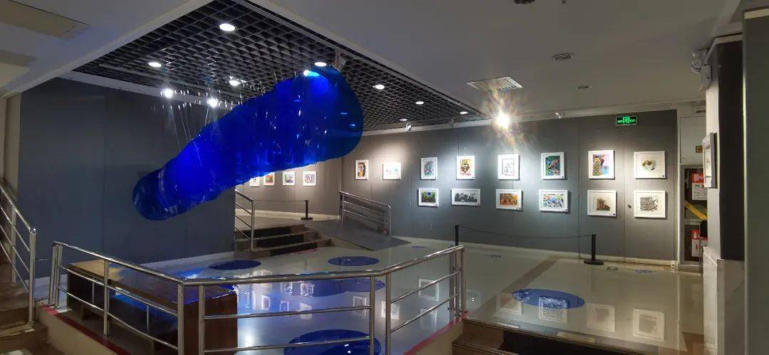 正在展出2021年小央美儿童美术西安少儿艺术画展