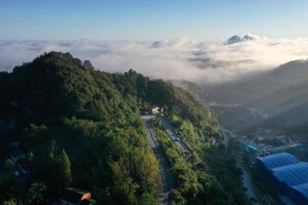 南漳|湖北南漳：秋日山村云海美