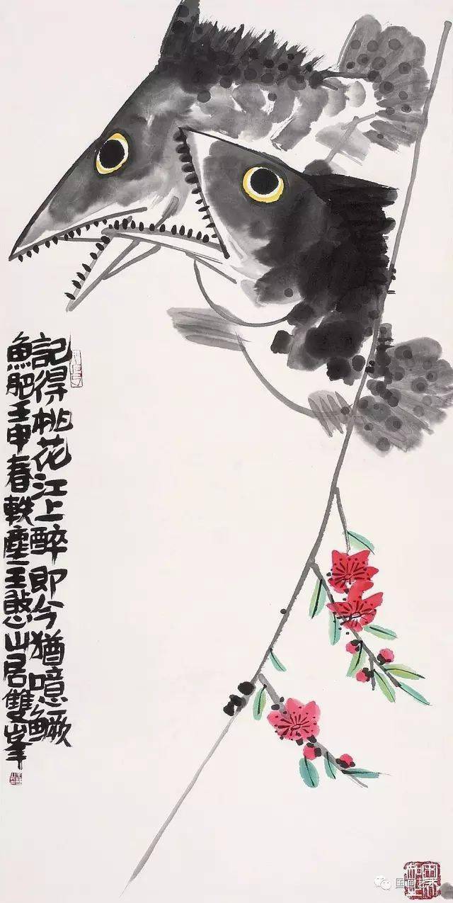 现当代名家画鳜鱼,各是各的味儿