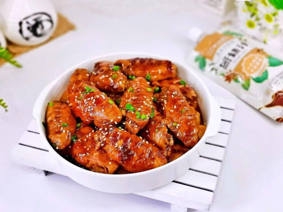 清甜鲜香照烧鸡翅好吃到舔手指60