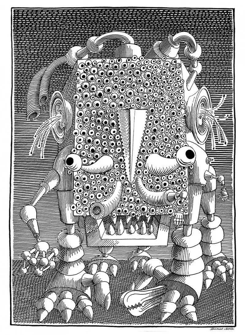 主题|莱姆插画中的奇思怪谈