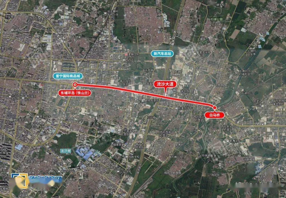 关注!普宁市区将投资44819万建设玉潭路,白沙陇路等8条道路